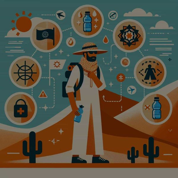 Comment faire de la randonnée en toute sécurité dans les déserts du Moyen-Orient ?